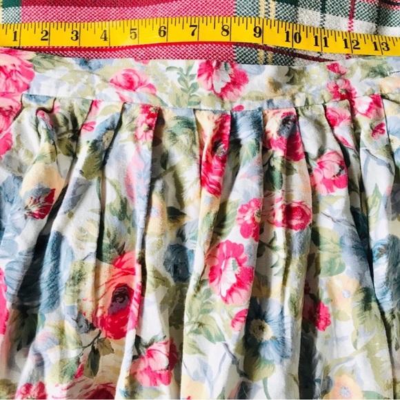 Vintage floral skirt - Picture 7 of 9